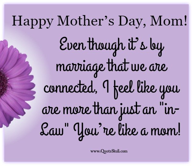 35 Happy Mothers Day Quotes For Mother In Law 